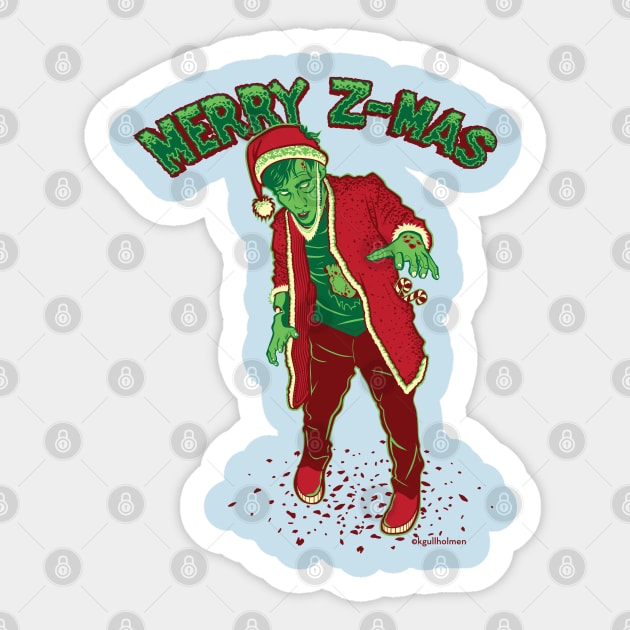 Merry Z-Mas Sticker by kgullholmen